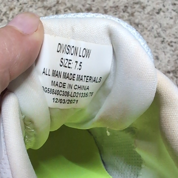 Rawlings White Cream Sneakers Sleek Design - Picture 4 of 5